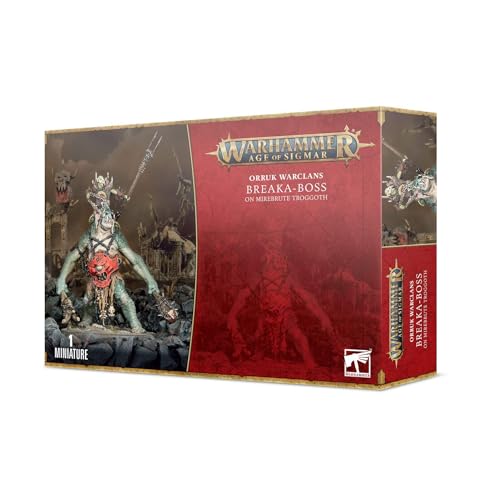 Games Workshop Age of Sigmar: Orruk Warclans: Breaka-Boss On Mirebrute Troggoth Games Workshop Age of Sigmar: Orruk Warclans: Breaka-Boss On Mirebrute Troggoth von Games Workshop