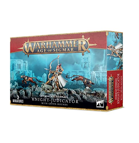 Games Workshop - Age of Sigmar: Stormcast - Ritter-Judicator mit Gryph-Hounds von Warhammer Age of Sigmar