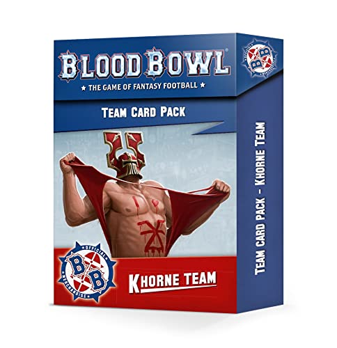 Games Workshop - Blutschale: Khorne-Team-Karten-Set Games Workshop - Blutschale: Khorne-Team-Karten-Set von Blood Bowl