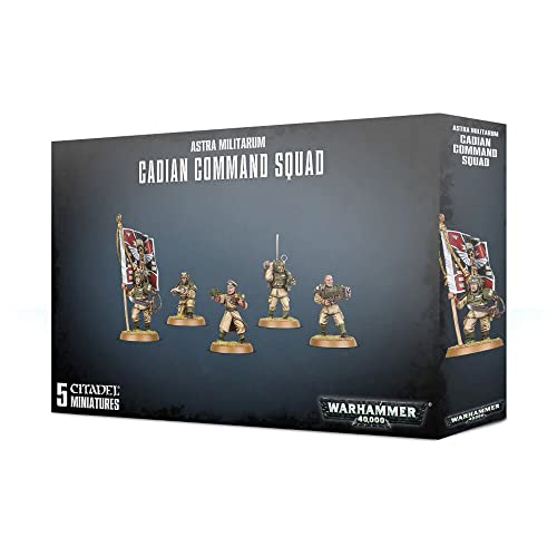 Games Workshop Cadian Befehl Mannschaft Miniatur von Games Workshop