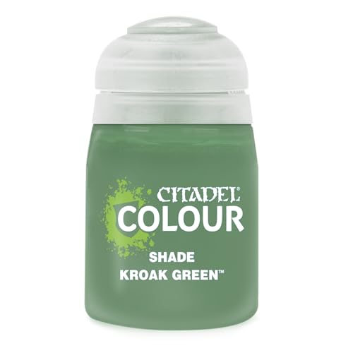 Games Workshop - Citadel-Farbe – Farbton: Kroak Green (18 ml) von CITADEL