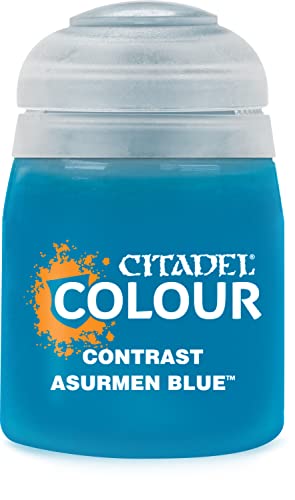 Games Workshop - Citadelfarbe - Kontrast: Asurmen Blue (18 ml) von Games Workshop