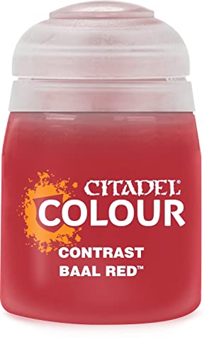 Games Workshop Citadel Kontrastfarbe: Baal Red (18 ml) von Games Workshop