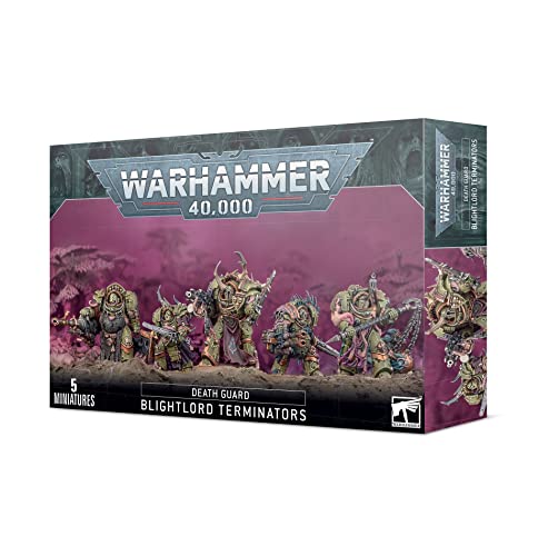 Games Workshop Death Guard – Blightlord Terminators 9a Edizione Games Workshop Death Guard – Blightlord Terminators 9a Edizione von Games Workshop