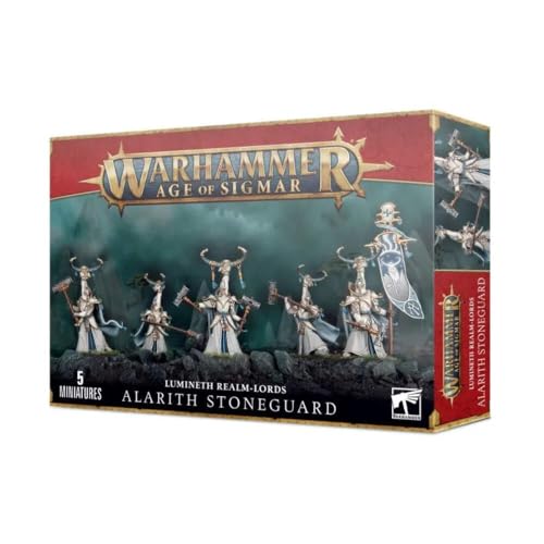 Games Workshop Lumineth Realm Lords Alarith Stoneguard Warhammer AoS von Games Workshop