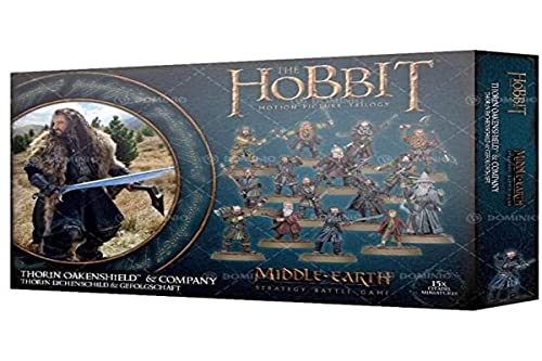 Games Workshop - Mittelerde: Der Hobbit/Herr der Ringe - Thorin Oakenshield & Company ab 14 Jahren Games Workshop - Mittelerde: Der Hobbit/Herr der Ringe - Thorin Oakenshield & Company ab 14 Jahren von Games Workshop