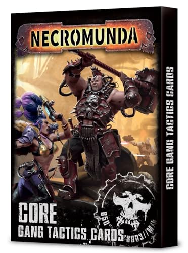 Games Workshop Necromunda Core Gang Tactics Cards (Englisch) Underhive Karten von Games Workshop