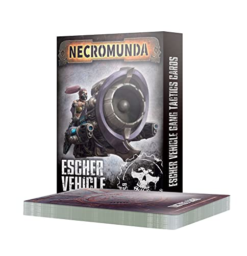Games Workshop - Necromunda: Escher Vehicle Gang Taktikkarten von Warhammer