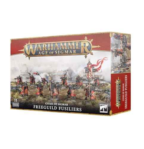 Games Workshop Städte von Sigmar: Freeguild Fusilliers, Schwarz Games Workshop Städte von Sigmar: Freeguild Fusilliers, Schwarz von Games Workshop