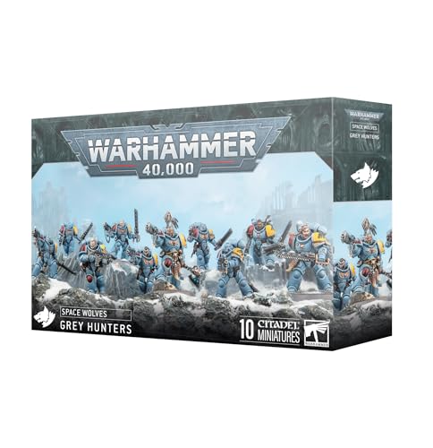 Games Workshop W40k: Space Wolves - Grey Hunters (10 Figuren) von Games Workshop