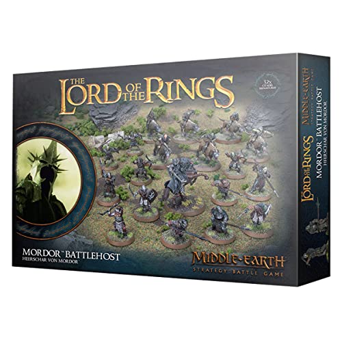 Games Workshop Warhammer+Middle+Earth+-+Mordor+Battlehost, 99121499050, Schwarz von Games Workshop