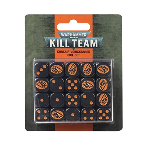 Games Workshop - Warhammer 40,000 - Kill Team: Aeldari Corsair Voidscarred Dice Set Games Workshop - Warhammer 40,000 - Kill Team: Aeldari Corsair Voidscarred Dice Set von Games Workshop