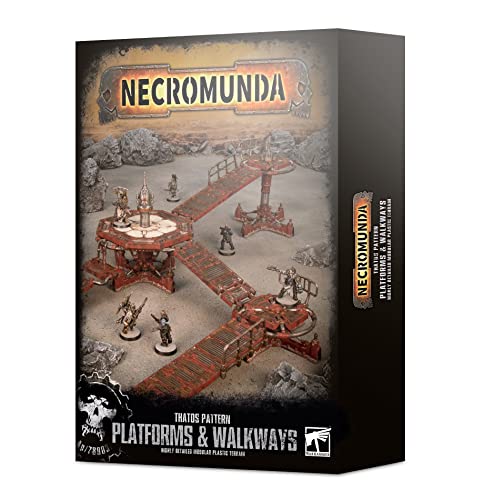 Games Workshop - Warhammer 40,000 - Necromunda Thatos Pattern: Platforms & Walkways Games Workshop - Warhammer 40,000 - Necromunda Thatos Pattern: Platforms & Walkways von Games Workshop