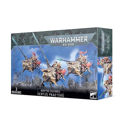 Games Workshop Warhammer 40 K – Adeptus Custoden Vertus Praetors, Gold, Silber, Schwarz von Games Workshop