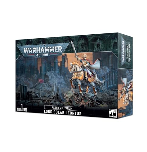 Games Workshop - Warhammer 40.000 - Astra Militarum: Lord Solar Leontus, Schwarz Games Workshop - Warhammer 40.000 - Astra Militarum: Lord Solar Leontus, Schwarz von Games Workshop