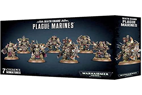 Games Workshop Warhammer 40k – Death Guard Plague Marine 99120102078 Schwarz Games Workshop Warhammer 40k – Death Guard Plague Marine 99120102078 Schwarz von Games Workshop