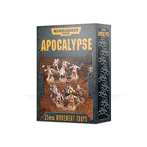 Games Workshop - Warhammer 40.000 - Apokalypse-Bewegungsablagen (25 mm) von Games Workshop