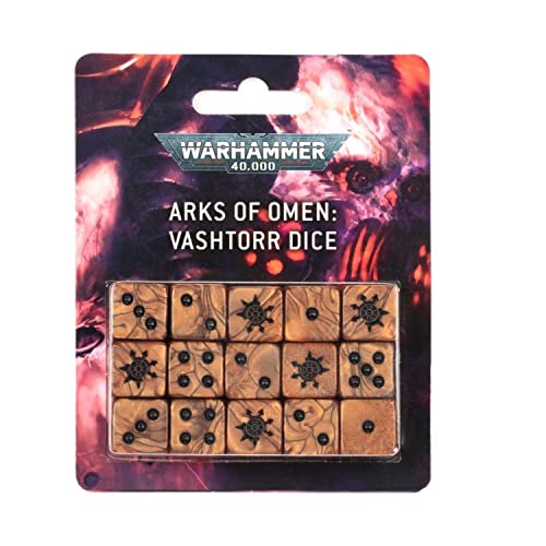 Games Workshop - Warhammer 40.000 - Arks of Omen: Vashtorr Würfelset Games Workshop - Warhammer 40.000 - Arks of Omen: Vashtorr Würfelset von Games Workshop