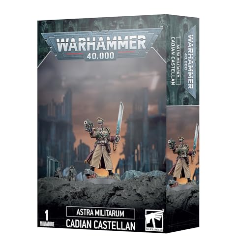 Games Workshop - Warhammer 40.000 - Astra Militarum: Cadian Castellan, Schwarz Games Workshop - Warhammer 40.000 - Astra Militarum: Cadian Castellan, Schwarz von Games Workshop