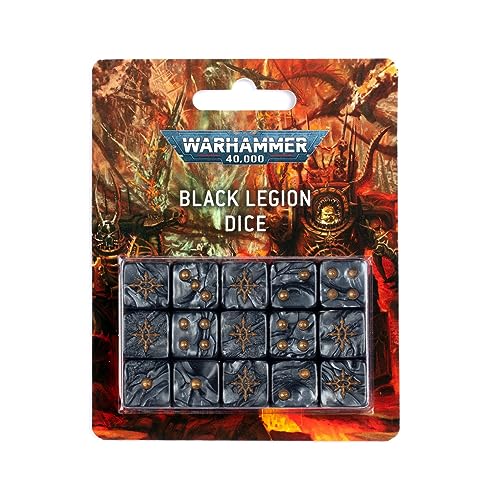 Games Workshop - Warhammer 40.000 - Black Legion Dice von Games Workshop