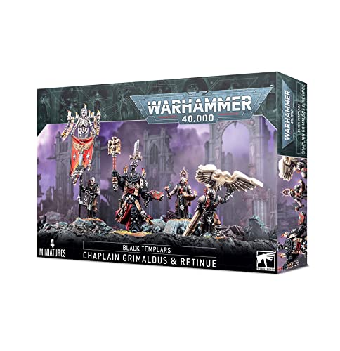 Games Workshop - Warhammer 40.000 - Schwarze Templer: Grimaldus & Retinue von Games Workshop