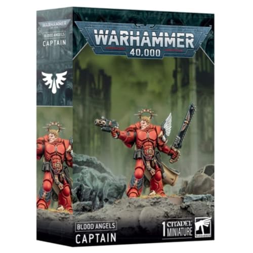 Games Workshop - Warhammer 40.000 - Blood Angels: Captain Games Workshop - Warhammer 40.000 - Blood Angels: Captain von Games Workshop