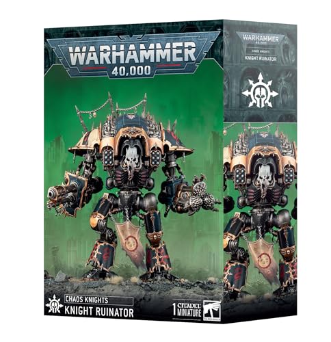 Games Workshop - Warhammer 40.000 - Chaos Knights: Chaos Knight Ruinator (Desecrator/Rampager/Abominant) von Games Workshop