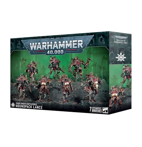 W40k: Chaos Knights: Houndpack Lance (7 Figuren) von Games Workshop