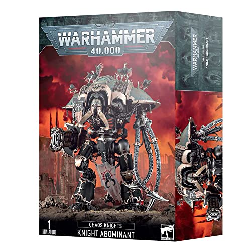 Games Workshop - Warhammer 40,000 - Chaos Knights: Knight Abominant/Rampager/Desecrator von Games Workshop