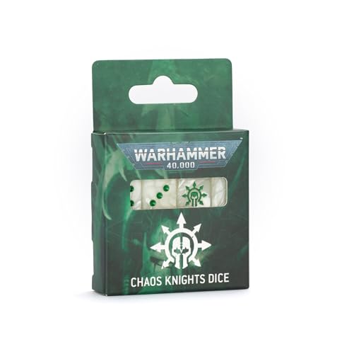 Games Workshop - Warhammer 40.000 - Chaos Knights: Würfelset von Games Workshop