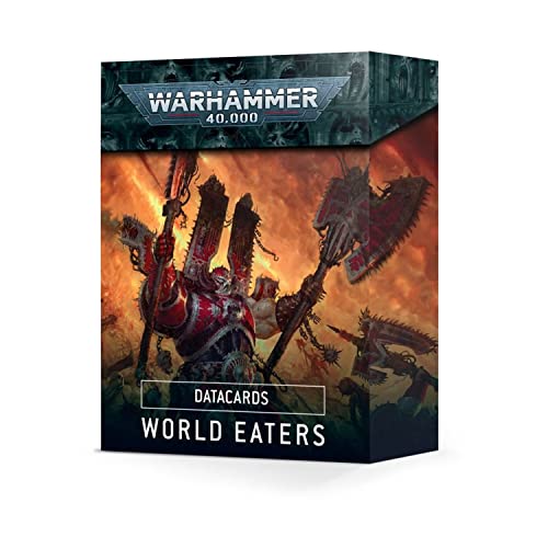 Games Workshop - Warhammer 40.000 - DATACARDS: World Eaters von Warhammer 40k