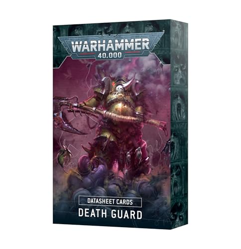 Games Workshop - Warhammer 40.000 - Datenblatt Cards: Death Guard (10th Edition - 2025) von Games Workshop