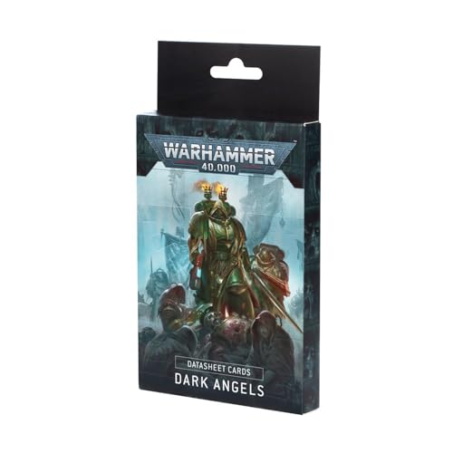 Games Workshop - Warhammer 40.000 - Datenblattkarten: Dark Angels (2024-10. Ausgabe) von Games Workshop