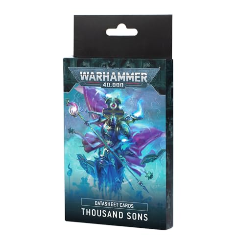 Games Workshop - Warhammer 40.000 - Datenblattkarten: Tausend Söhne (2025-10. Ausgabe) von Games Workshop