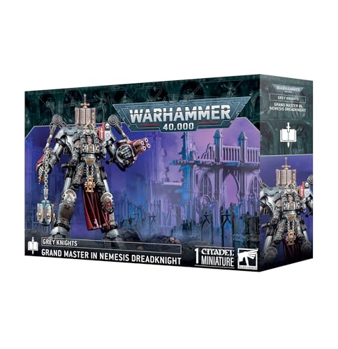 Games Workshop - Warhammer 40.000 - Grey Knights: Großmeister in Nemesis Dreadknight Games Workshop - Warhammer 40.000 - Grey Knights: Großmeister in Nemesis Dreadknight von Games Workshop