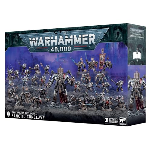Games Workshop - Warhammer 40.000 - Grey Knights: Sanctic Concave (Army Boxed Set) von Games Workshop