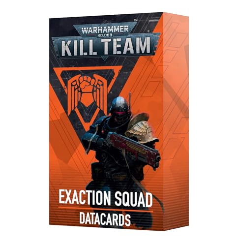 Games Workshop - Warhammer 40.000 - Kill Team: Datacards - Exaction Squad (Edition 2024) von Games Workshop