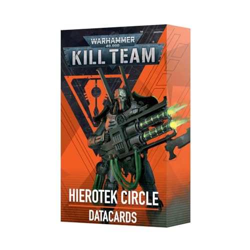 Games Workshop - Warhammer 40.000 - Kill Team: Datacards - Hierotek Circle (Edition 2024) von Games Workshop