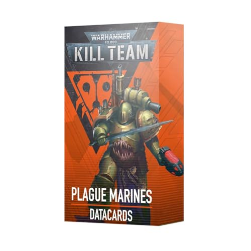 Games Workshop - Warhammer 40.000 - Kill Team: Datacards - Plague Marines (Edition 2024) von Games Workshop