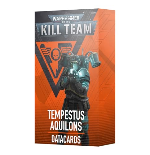 Games Workshop - Warhammer 40.000 - Kill Team: Datacards - Tempestus Aquilons (Edition 2024) von Games Workshop