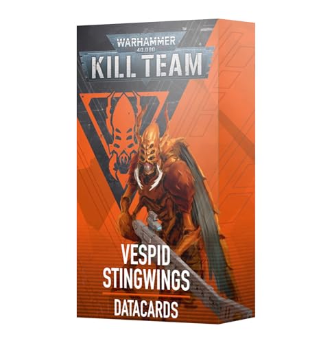 Games Workshop - Warhammer 40.000 - Kill Team: Datacards - Vespid Stingwings (Edition 2024) von Games Workshop