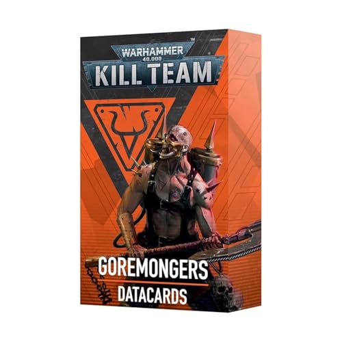 Games Workshop - Warhammer 40.000 - Kill Team: Goremongers Datacards (Edition 2025) von Games Workshop
