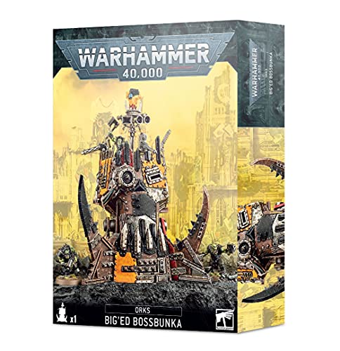 Games Workshop - Warhammer 40.000 - Orks: Big 'Ed Bossbunka, Schwarz von Games Workshop