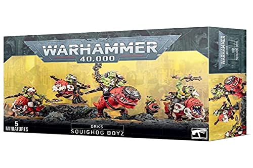 Games Workshop - Warhammer 40.000 - Orks: Squighog Boyz, Schwarz Games Workshop - Warhammer 40.000 - Orks: Squighog Boyz, Schwarz von Games Workshop