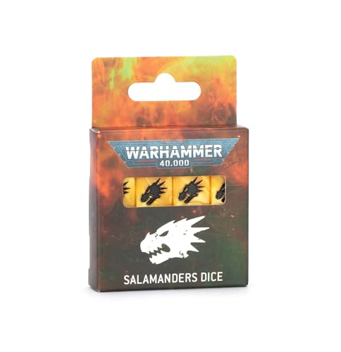 Games Workshop - Warhammer 40.000 - Salamanders: Würfelset von Games Workshop