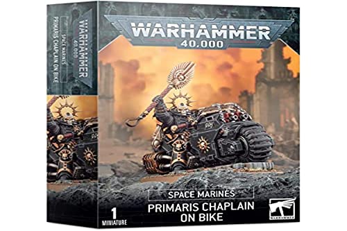 Games Workshop - Warhammer 40.000 - Space Marines Primaris Kaplan auf dem Fahrrad von Games Workshop