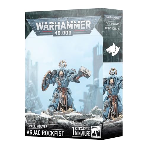 Games Workshop - Warhammer 40.000 - Space Wolves: Arjac Rockfist von Games Workshop