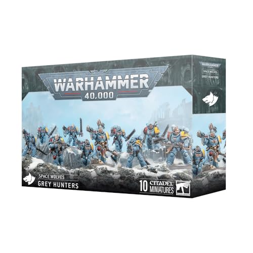 Games Workshop - Warhammer 40.000 - Space Wolves: Grey Hunters von Games Workshop
