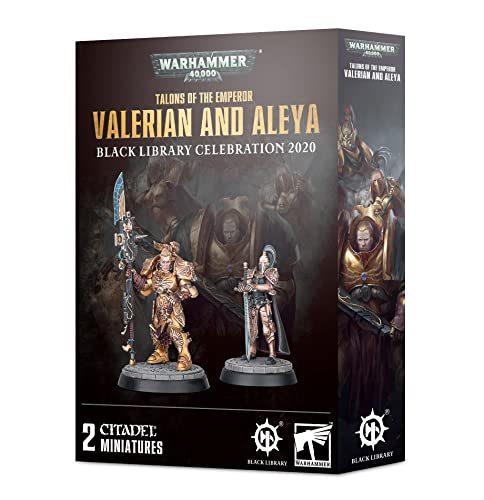 Games Workshop - Warhammer 40.000 - Krallen des Kaisers - Baldrian und Aleya, 1 stück (1er Pack) von Games Workshop