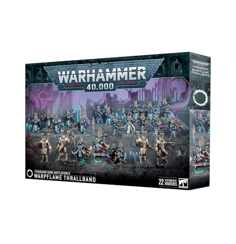 Games Workshop - Warhammer 40.000 - Thousand Sons: Warpflame Thrallband (Army Box Set) von Games Workshop